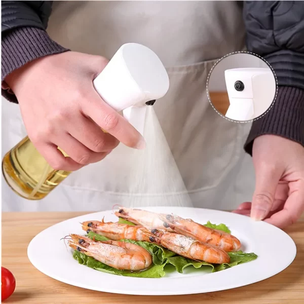 Garrafa de óleo spray para cozinha, dispensador de azeite, óleo, agua multiSpray - Imagem 2