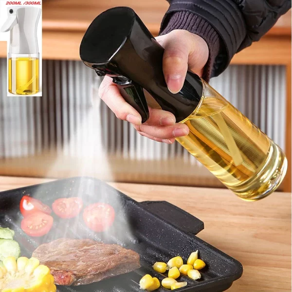 Garrafa de óleo spray para cozinha, dispensador de azeite, óleo, agua multiSpray