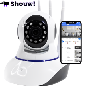 Vigilância Total: Câmera de Segurança Wi-Fi com Alcance Remoto e Tecnologia Tri-Antena