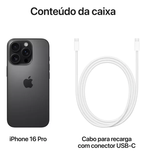 Apple iPhone 16 Pro (256 GB) Distribuidor Autorizado - Imagem 6