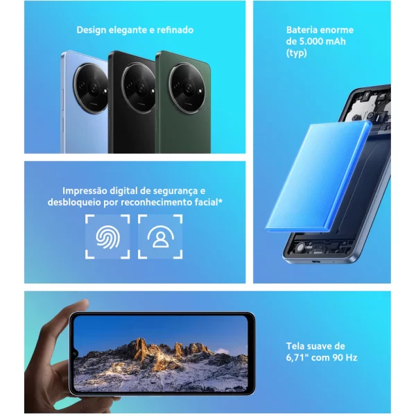 Xiaomi Redmi A3 Dual Sim 8 GB Ram 128 GB Memoria - Imagem 3